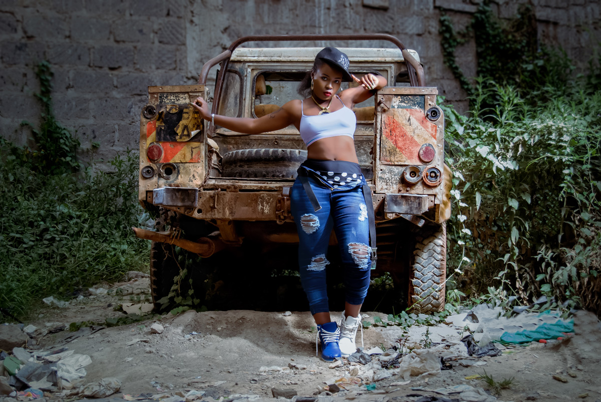 Vidah artist portrait Nairobi